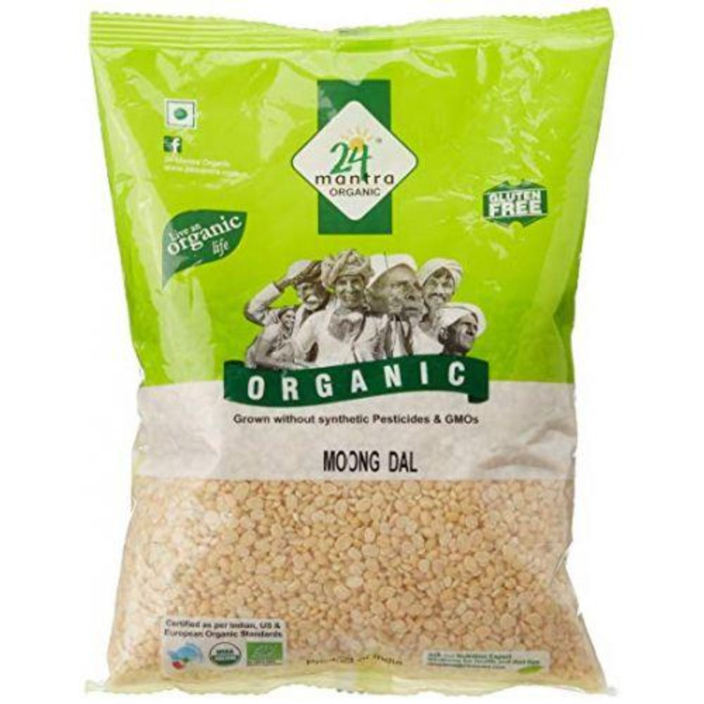 24 mantra Organic Moong Dal Split Without Skin