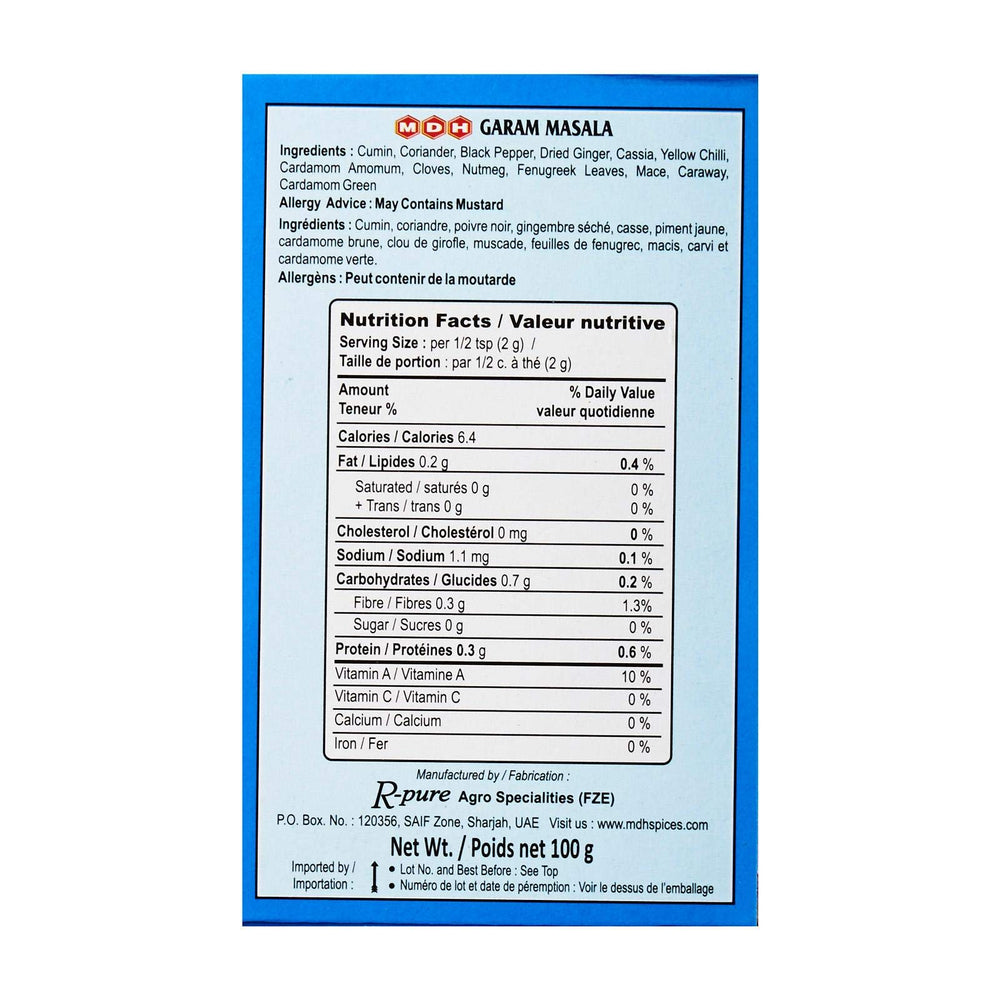 Mdh Garam Masala 100g