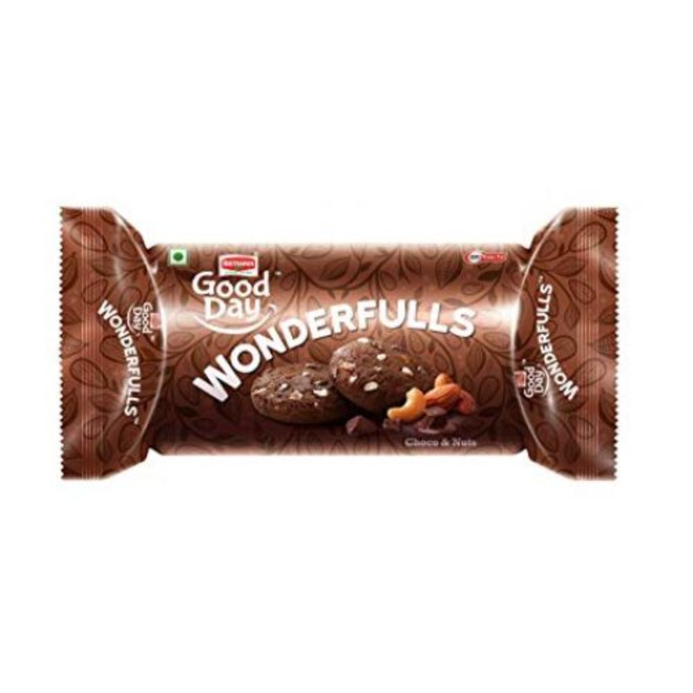 Britannia Good Day Wonderfuls Choco & Nuts Cookies
