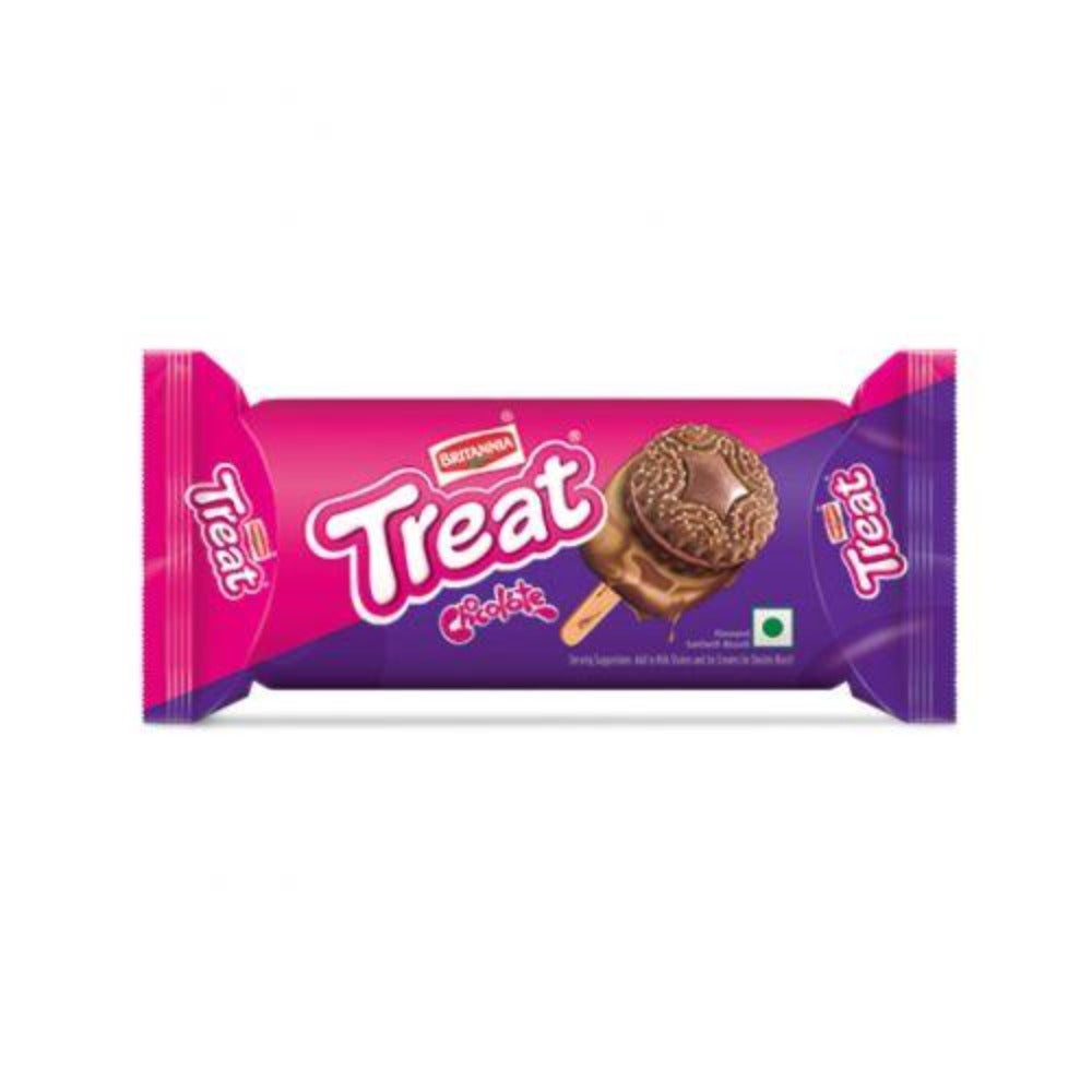 Britannia Treat Choco Flavored Sandwich Biscuits