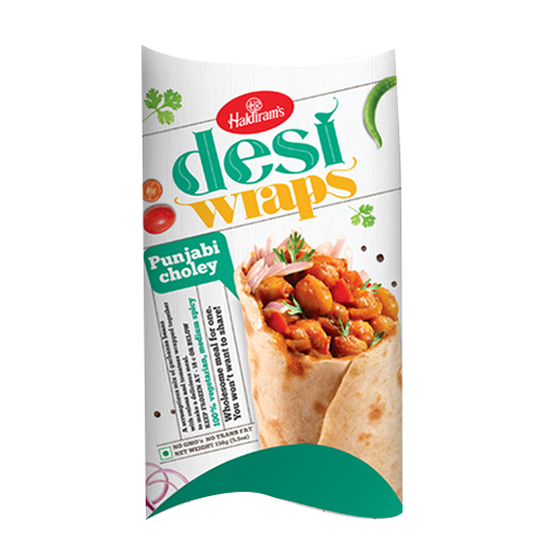 Haldiram Desi Wrap Punjabi Choley