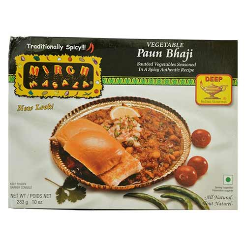 Mirch Masala Frozen Paun Pav Bhaji