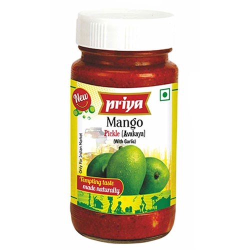 Priya Mango Pickle With Garlic