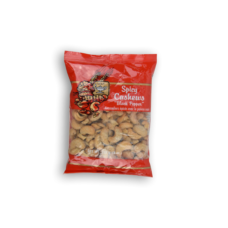 DEEP Spicy Cashews Black Pepper
