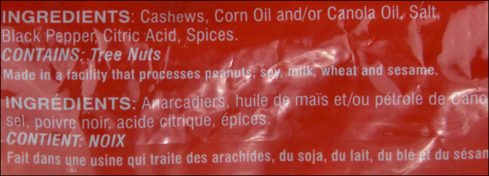 DEEP Spicy Cashews Black Pepper