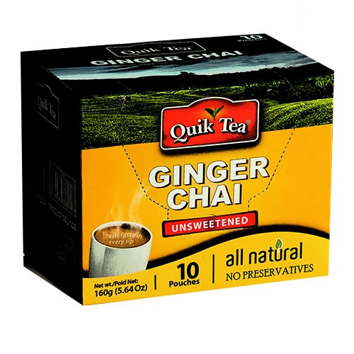 Quik Tea Ginger Chai Unsweetened