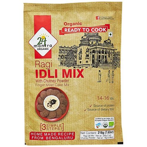 24 mantra Organic Ragi Idli Mix