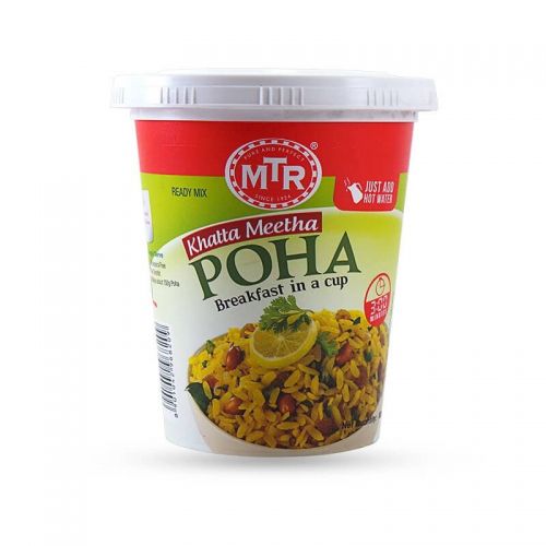 MTR Khatta Meetha Poha Breakfast in a Cup