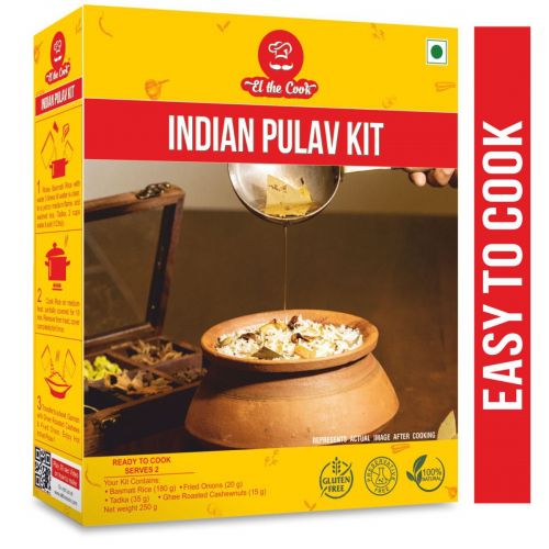 EL The Cook | Indian Pulao Kit with Tadka + Roasted Cashews