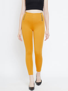 TRIYA RAS Premium Ankle Length Women Jegging (with Zip Pockets)