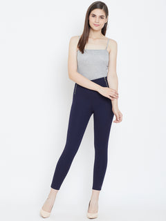 TRIYA RAS Premium Ankle Length Women Jegging (with Zip Pockets)