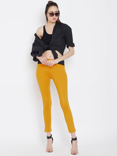 TRIYA RAS Premium Ankle Length Women Jegging (with Strip Design)