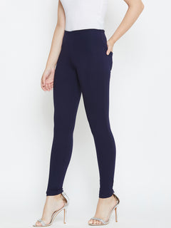 TRIYA RAS Premium Ankle Length Women Jegging (With Back Pockets)