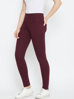 TRIYA RAS Premium Ankle Length Women Jegging (With Back Pockets)