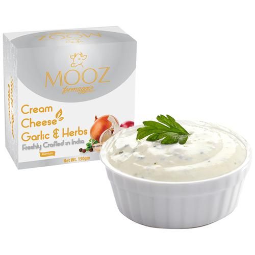 MOOZ Garlic & Herbs Cream Cheese