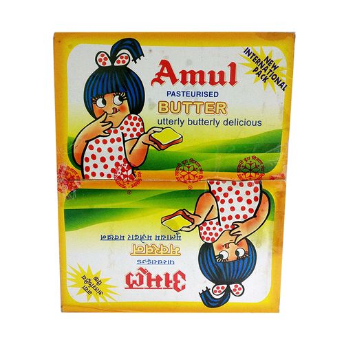 Amul Butter Chiplets (Cubes), 1 kg Pack of 100, each 10 gm