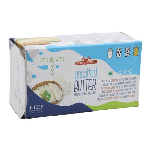 Dairy Craft Butter - Unsalted, Naturally White