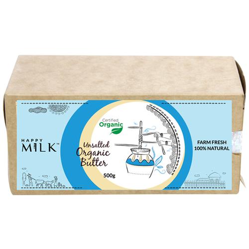 Happy Milk Organic Unsalted Butter