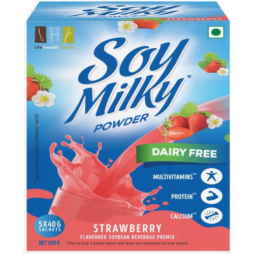Soy Milky Strawberry Powder