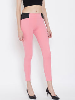 TRIYA RAS Premium Ankle Length Women Jegging (with Strip Design)