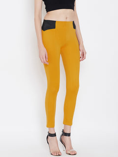 TRIYA RAS Premium Ankle Length Women Jegging (with Strip Design)