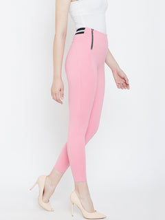 TRIYA RAS Premium Ankle Length Women Jegging (with Zip Pockets)