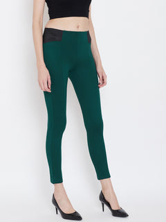 TRIYA RAS Premium Ankle Length Women Jegging (with Strip Design)