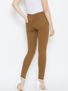 TRIYA RAS Premium Ankle Length Women Jegging (With Back Pockets)