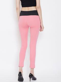 TRIYA RAS Premium Ankle Length Women Jegging (with Strip Design)