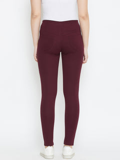 TRIYA RAS Premium Ankle Length Women Jegging (With Back Pockets)