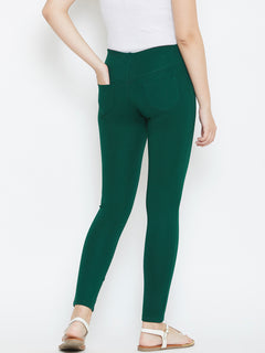 TRIYA RAS Premium Ankle Length Women Jegging (With Back Pockets)