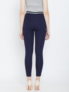 TRIYA RAS Premium Ankle Length Women Jegging (with Zip Pockets)