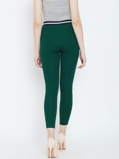 TRIYA RAS Premium Ankle Length Women Jegging (with Zip Pockets)