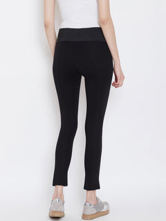 TRIYA RAS Premium Ankle Length Women Jegging (with Strip Design)