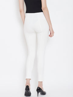 TRIYA RAS Premium Ankle Length Women Jegging (with Strip Design)