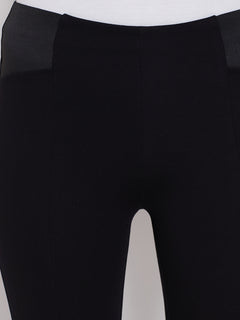 TRIYA RAS Premium Ankle Length Women Jegging (with Strip Design)