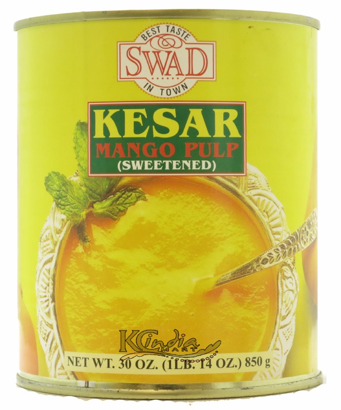 Swad Kesar Mango Pulp 30oz