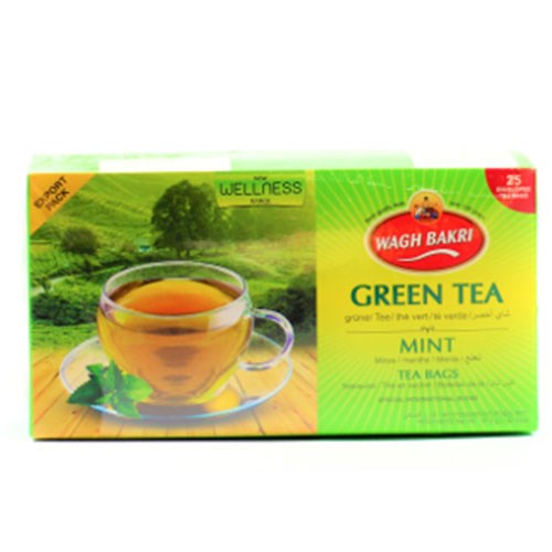 Wagh Bakri Green Tea W/Mint
