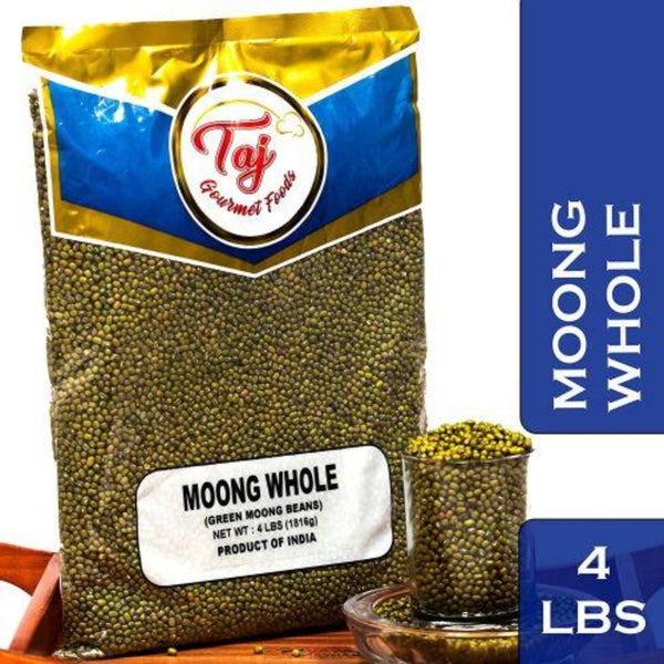 TAJ Premium Indian Moong Dal Whole, Mung Beans