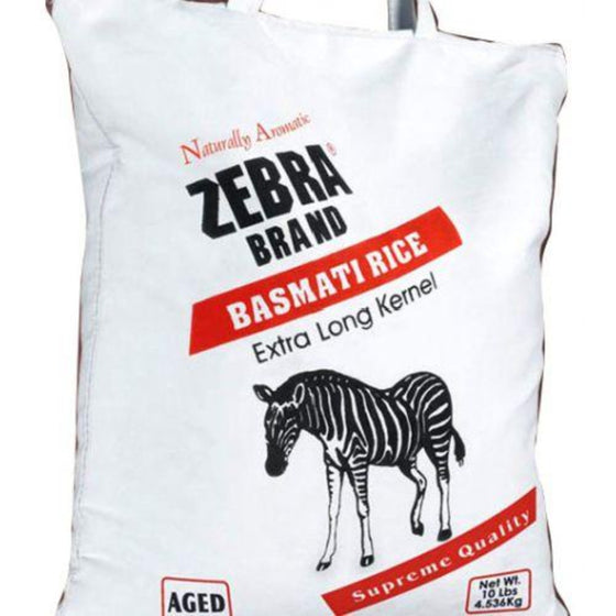 Zebra Basmati Rice Extra Large
