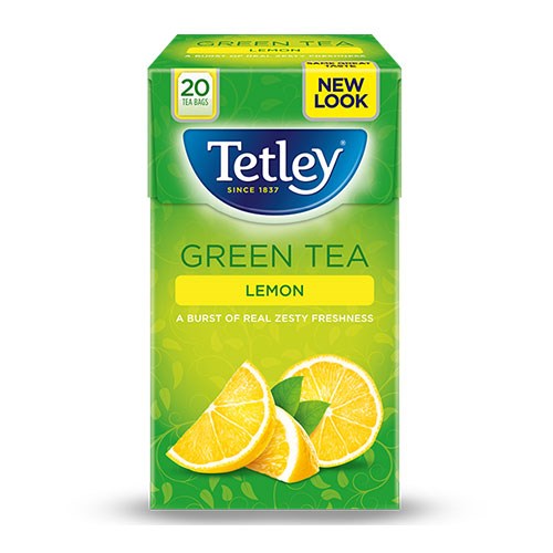 Tetley Green Tea With Lemon