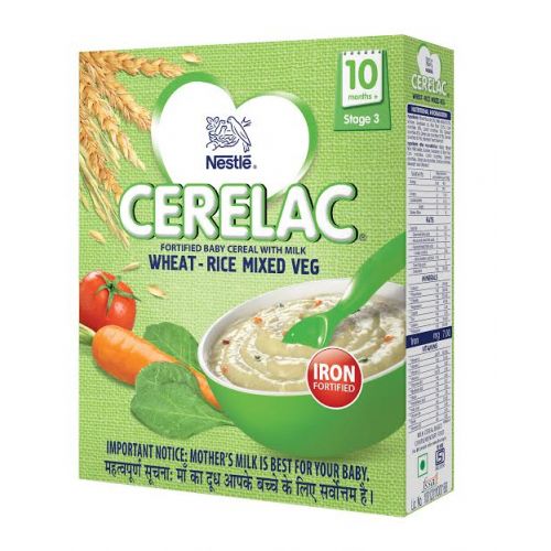Cerelac Wheat Rice Mixed Veg Stage 3