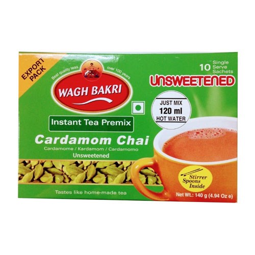 Wagh Bakri Cardamom Chai Unsweetened Tea