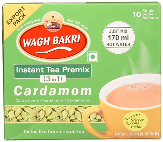 Wagh Bakri Instant Cardamom Tea Bags